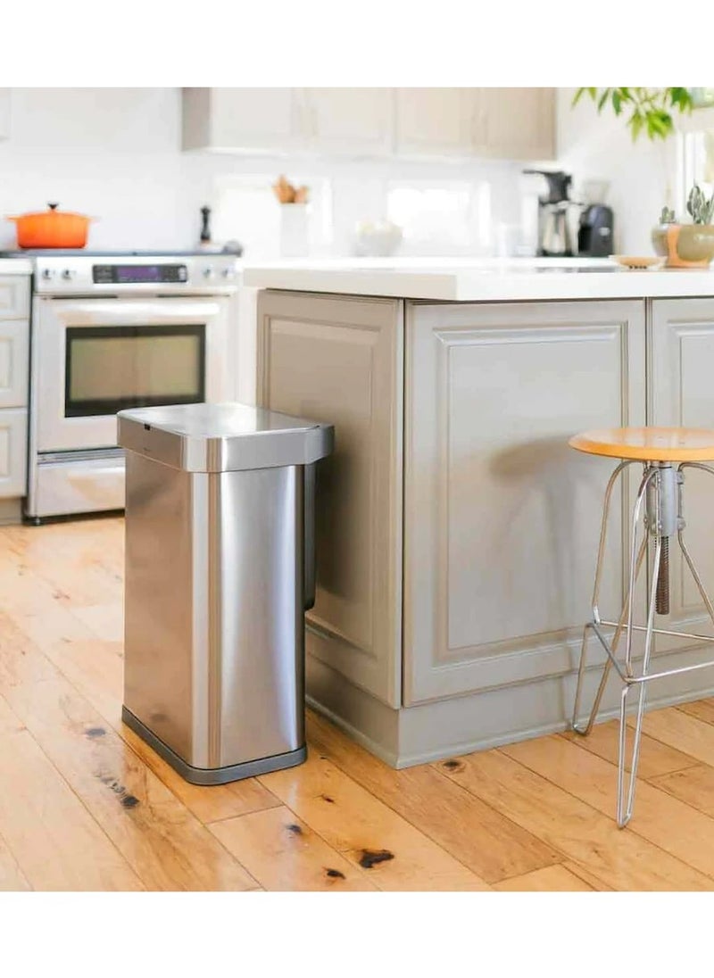 simplehuman - Voice and Motion Sensor Bin, Rectangular - Image 1