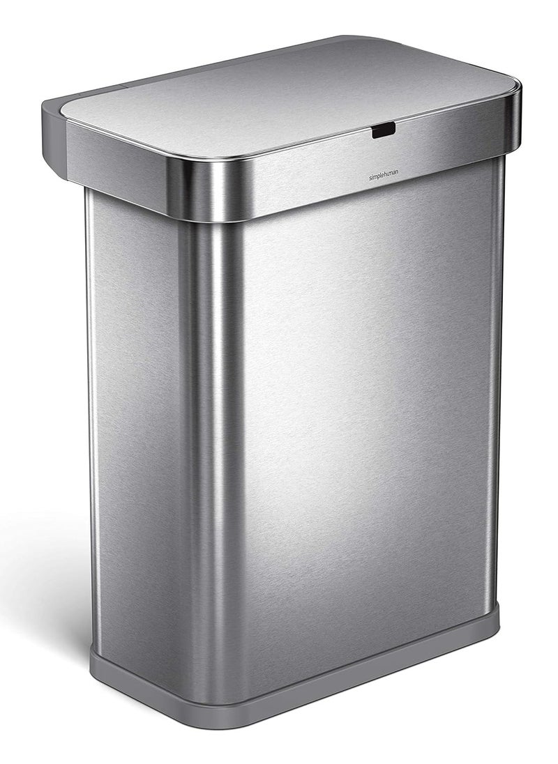simplehuman - Voice and Motion Sensor Bin, Rectangular - Image 1