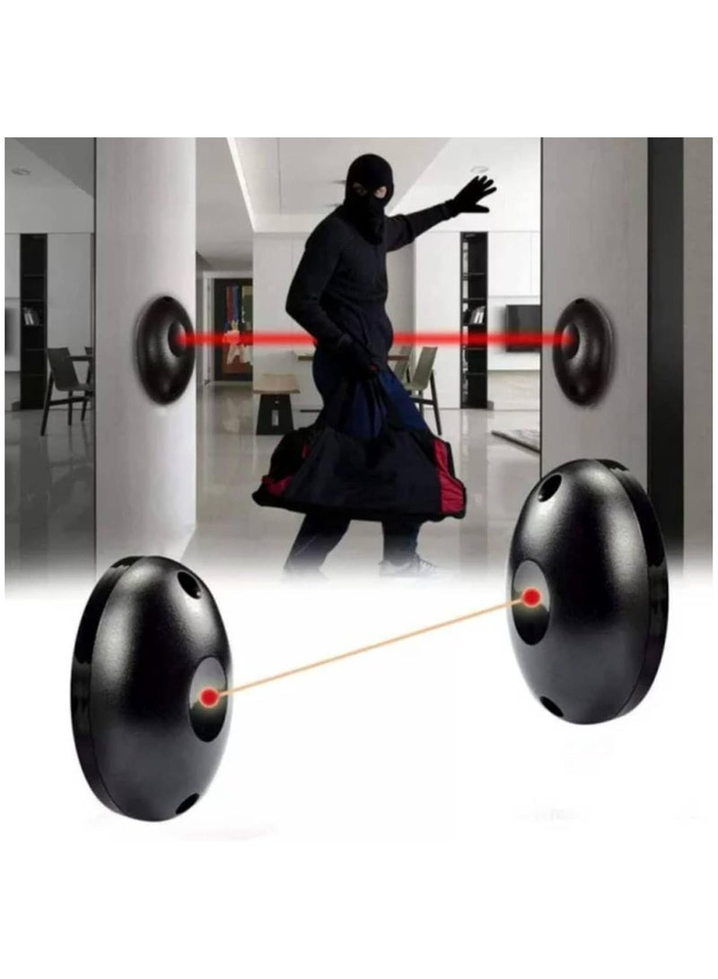 SOLDOUT IP55 Automated Gate Safe Infrared Sensor Swing Sliding Garage Gate Relay Door Safety Infrared Photocells (Black) - Image 1