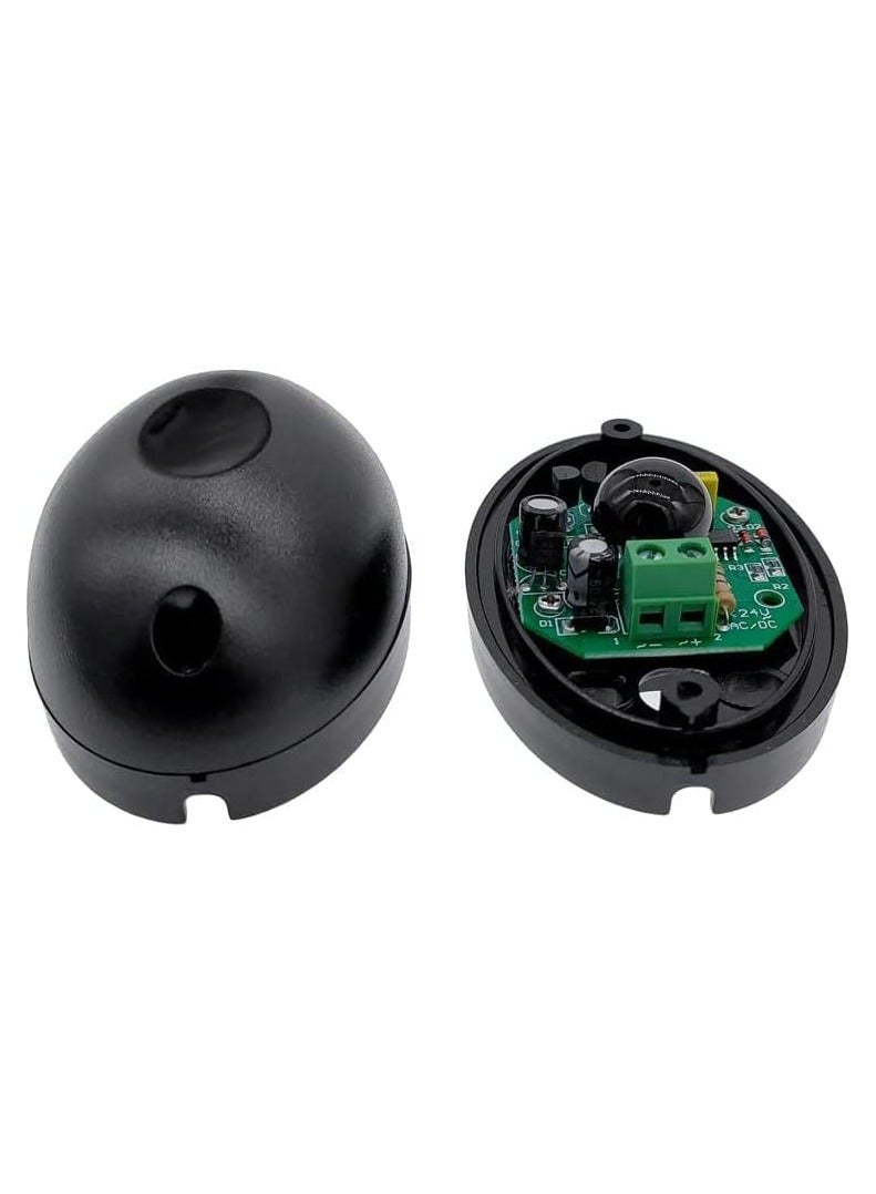 SOLDOUT IP55 Automated Gate Safe Infrared Sensor Swing Sliding Garage Gate Relay Door Safety Infrared Photocells (Black) - Image 2