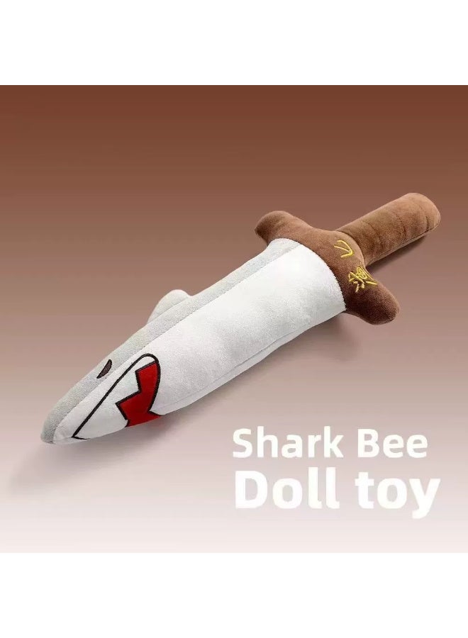 شارك القرش النحل القرش دمية مضحكة ولد وفتاة هدية عيد ميلاد لعبة بلش - Image 2