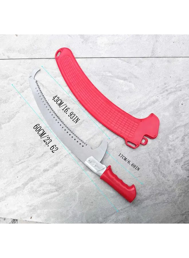 One Double Hook Saw With Saw Set for Tree Trimming - Image 3