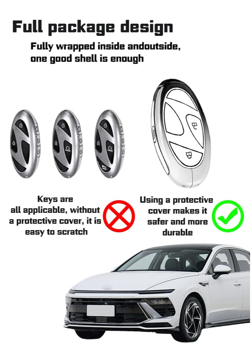 HYUNDAI Modern new car key protection case, professionally designed, stylish and sporty, specially designed for modern cars, high-end - Image 2