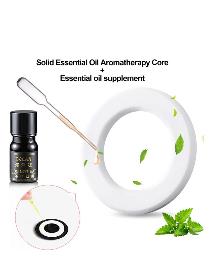 Solar Air Freshener Alloy Helicopter Air Freshener For Car And Home Fragrance - Image 3