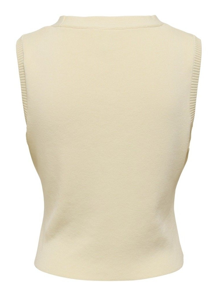 ONLY Onlalice Sl Vneck Vest Cc Knt - Image 2