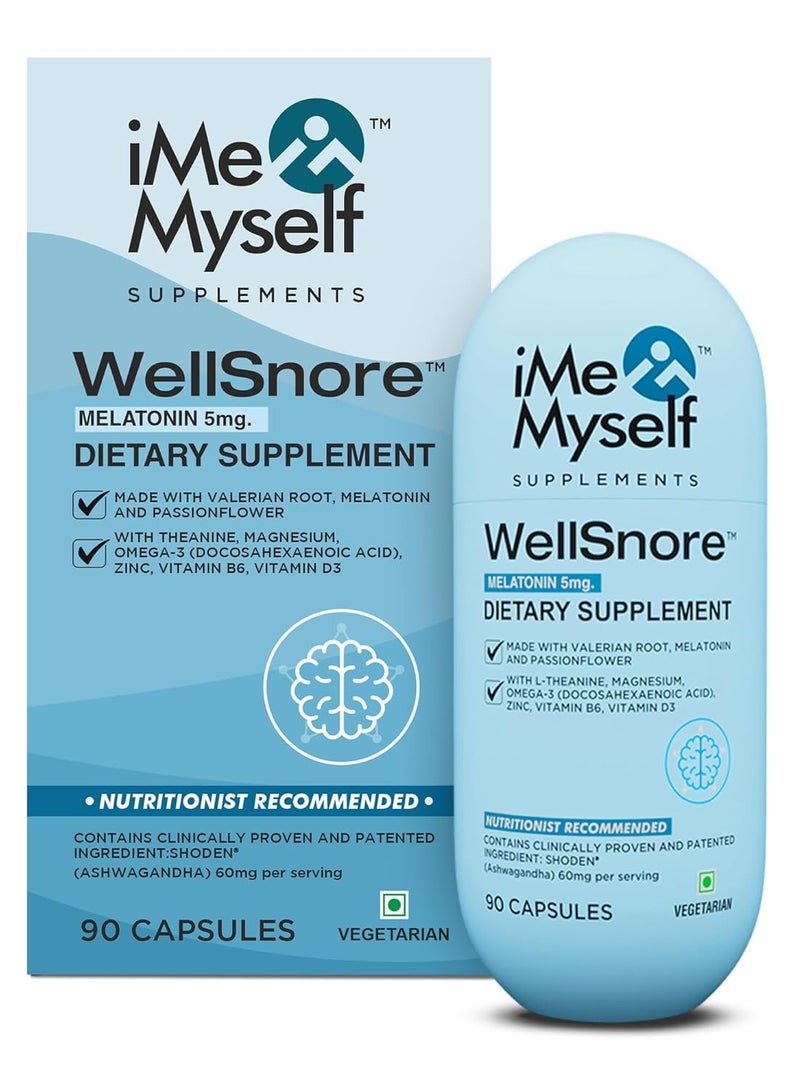 iMeMyself WellSnore - 90 Capsules - Image 1