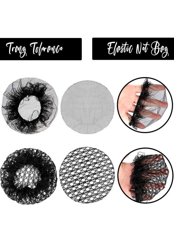 Waydress 8 Pieces Invisible Hair Nets for Ballet, Dance, and Buns - Natural Style Hair Covers for Women and Girls  - Image 5