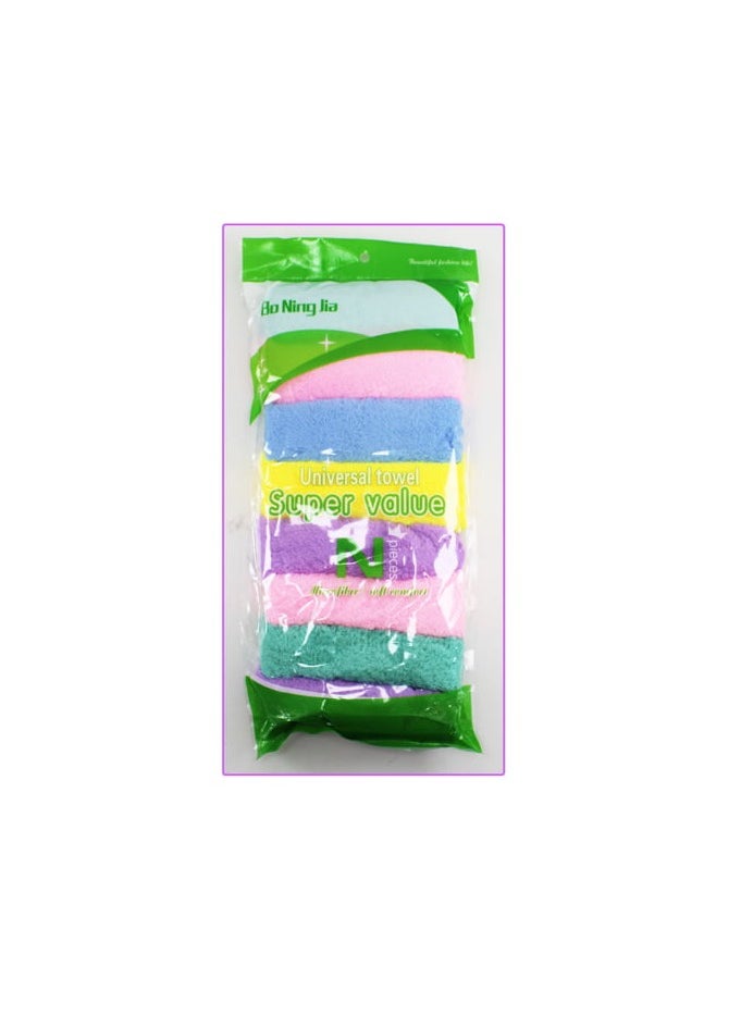 AL QADAH Micro Fibra Kitchen Towel 25x30Cm 8Pcs  - Image 3