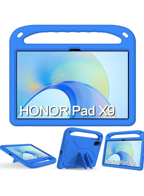 متوافق مع حافظة Honor Pad X9 / X8 Pro مقاس 11.5 بوصة 2023 للأطفال، حافظة واقية خفيفة الوزن مضادة للصدمات وصديقة للأطفال من مادة EVA، غطاء تابلت عالي التحمل بمقبض