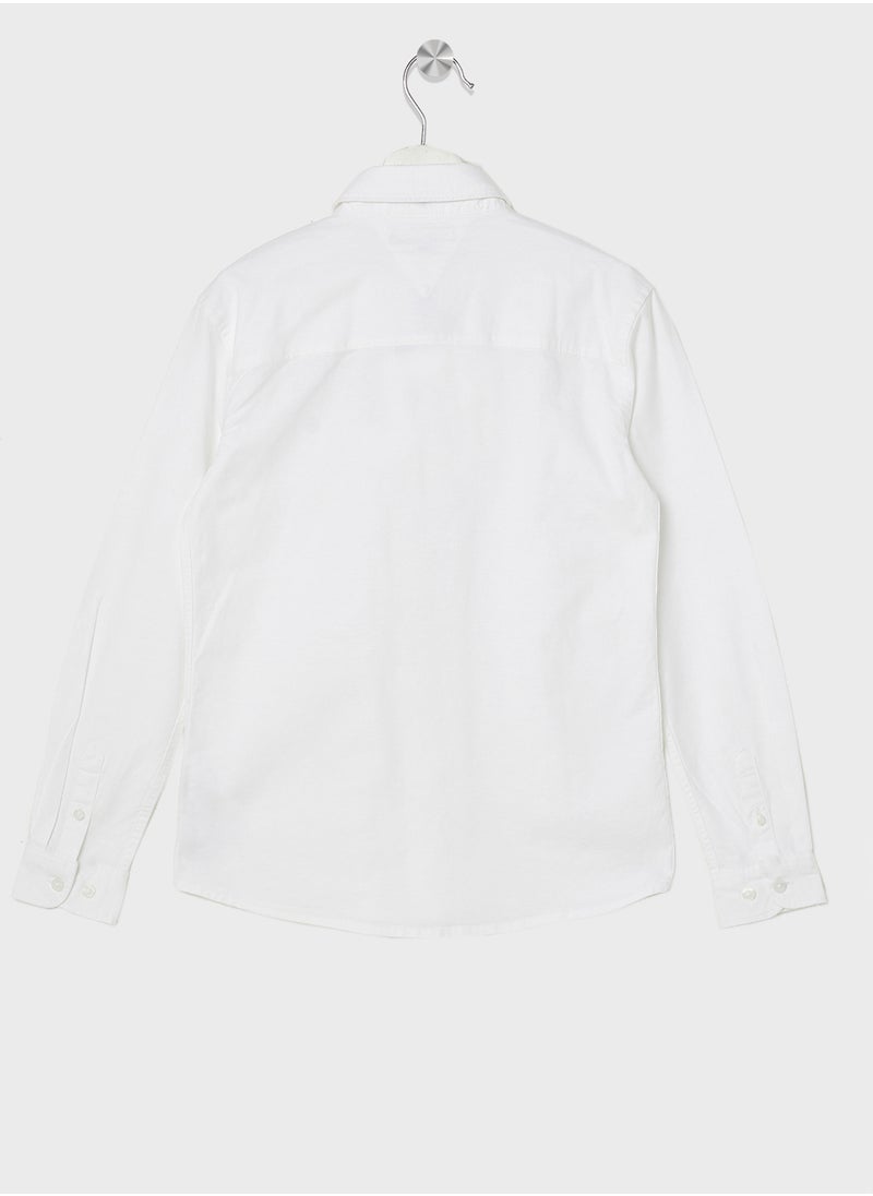 TOMMY HILFIGER Youth Button Down Shirt  - Image 2