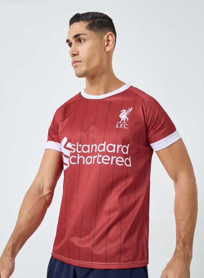 Take Two Men Logo Print Short Sleeves Sports T-Shirt