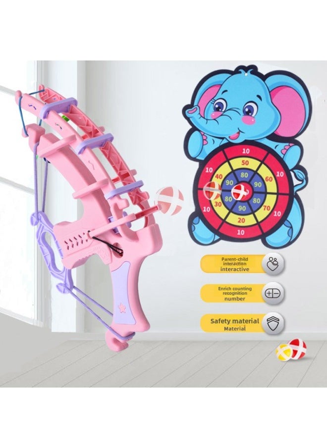 Generic Toy Children Cartoon Sticky Ball Sucker Dart Target Indoor And Outdoor Throwing Sticky Ball Stall Selling-Color: 3 Balls +1 Hook (opp Bag) 90g  - Image 5