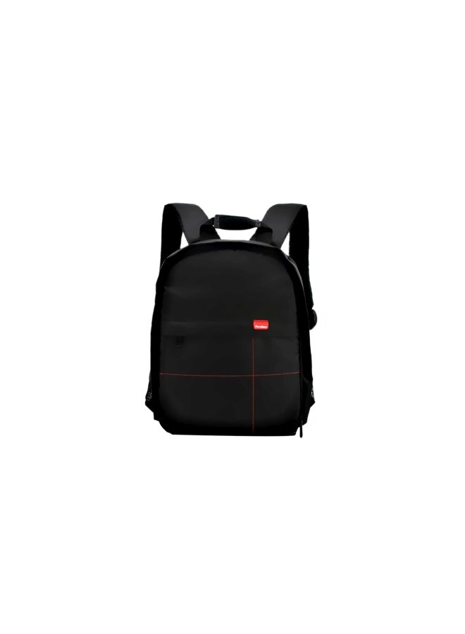 NIBEMINENT Multifunctional Digital Camera Backpack Purple/Black  - Image 2