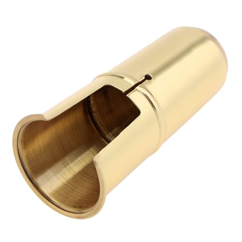 OriGlam Alto Saxophone Mouthpiece Protective Cap, Woodwinds Alto Sax Saxophone Mouthpiece Cap (Gold) - Image 2