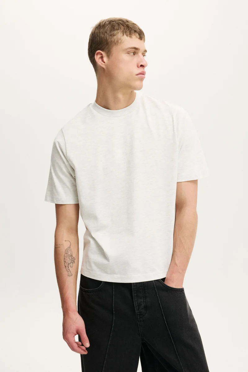 كوتون اون Cropped Fit T-Shirt