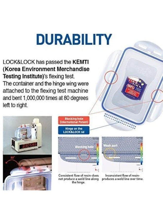 لوك اند لوك علبة طعام كلاسيكية صديقة للبيئة 180 مل - Image 4