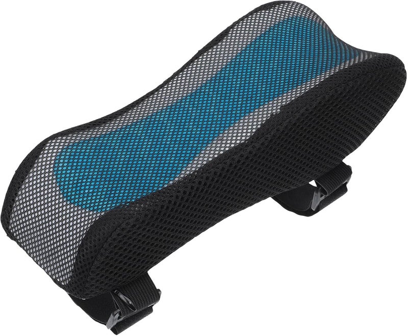 PRETYZOOM Memory Foam Gel Armrest Pad for Office and Gaming Chairs Ergonomic Elbow Cushion with Anti-Slip Bottom Pressure Relief Support for Elbows and Forearms Fit for Task Chairs - Image 1
