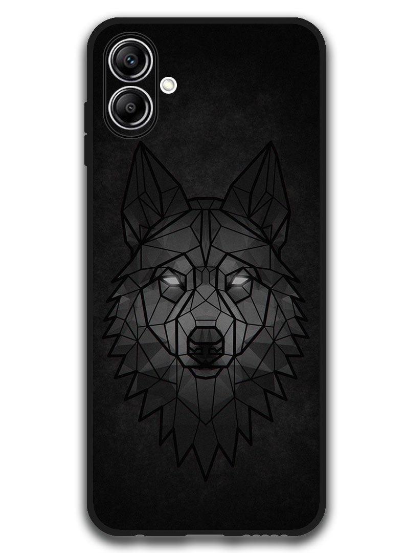 Theodor Protective Case Anti Scratch Shock Proof Bumper Cover For Samsung Galaxy A06 Wolf Abstract - Image 1