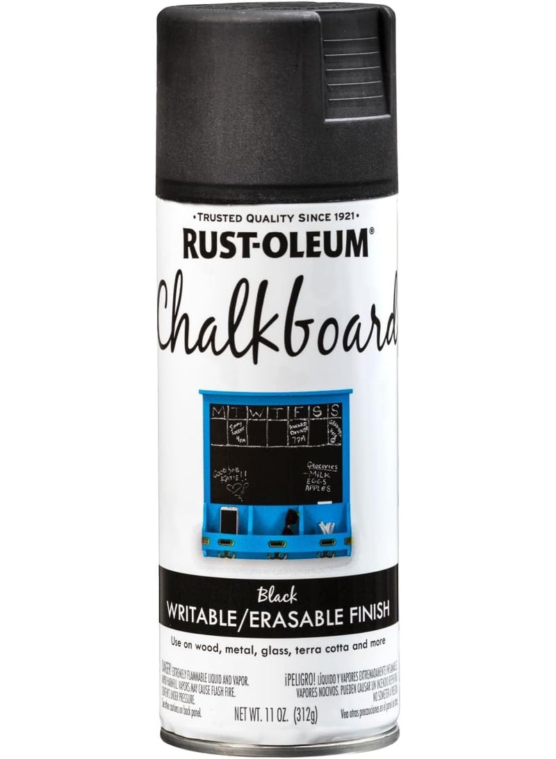 RUST-OLEUM Chalk Board Black Writeable Eraseable Finish 312 G - Image 1