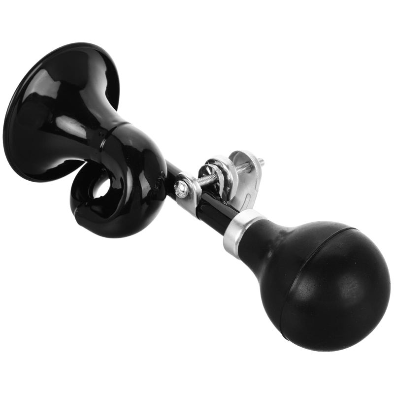 Retro Bicycle Horn Loud Black Vintage Handlebar Bell for Cycling Safety Outdoor Riding - Image 2