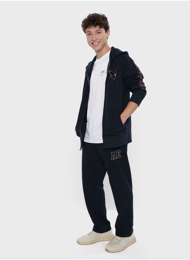 American Eagle - Logo Drawstring Sweatpants - Image 1
