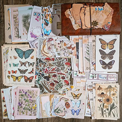 ELEPHANTBOAT® 200 pcs Vintage Scrapbook Stickers Pack for Art Journaling,Bullet Junk Journal Planners,DIY Paper Stickers Craft Kits,Notebook,Collage Album Aesthetic - Image 4