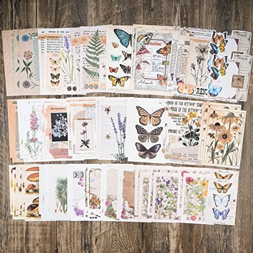 ELEPHANTBOAT® 200 pcs Vintage Scrapbook Stickers Pack for Art Journaling,Bullet Junk Journal Planners,DIY Paper Stickers Craft Kits,Notebook,Collage Album Aesthetic - Image 2