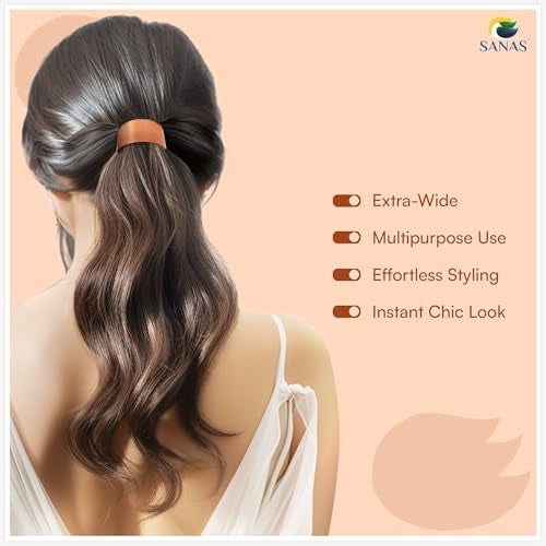 Sanas Copper Barrette Hair Clips For Women Daily Use (1Pc) Premium Clips For Hair Back Clips For Women Stylish Latest Metal Hair Accessories For Woman Wedding Indian (1Pc) (Brushed Copper Shade) - Image 3