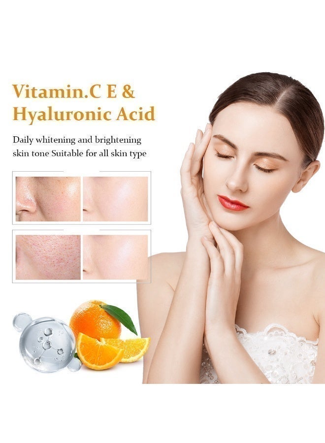 MOOYAM Vitamin C E and Hyaluronic Acid Whitening Toner Facial Toner for Brightening Hydrating and Balancing Skin Tone - Image 2