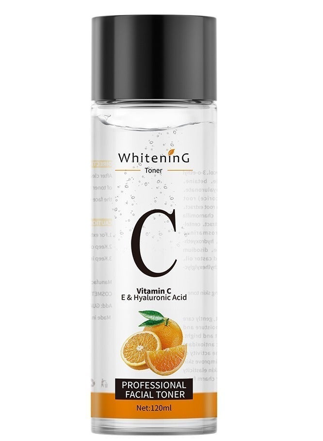 MOOYAM Vitamin C E and Hyaluronic Acid Whitening Toner Facial Toner for Brightening Hydrating and Balancing Skin Tone - Image 1