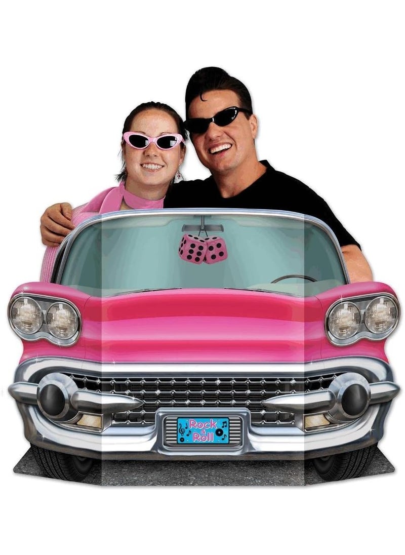 Beistle Beistle Photo Prop  Pink Convertible  - Image 1