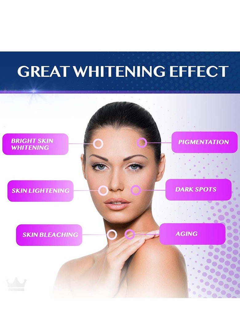 SKIN Glutathione Skin Whitening Capsules – 2000mg, 120 Count – Advanced Brightening Supplement for Hyperpigmentation & Dark Spots  - Image 3