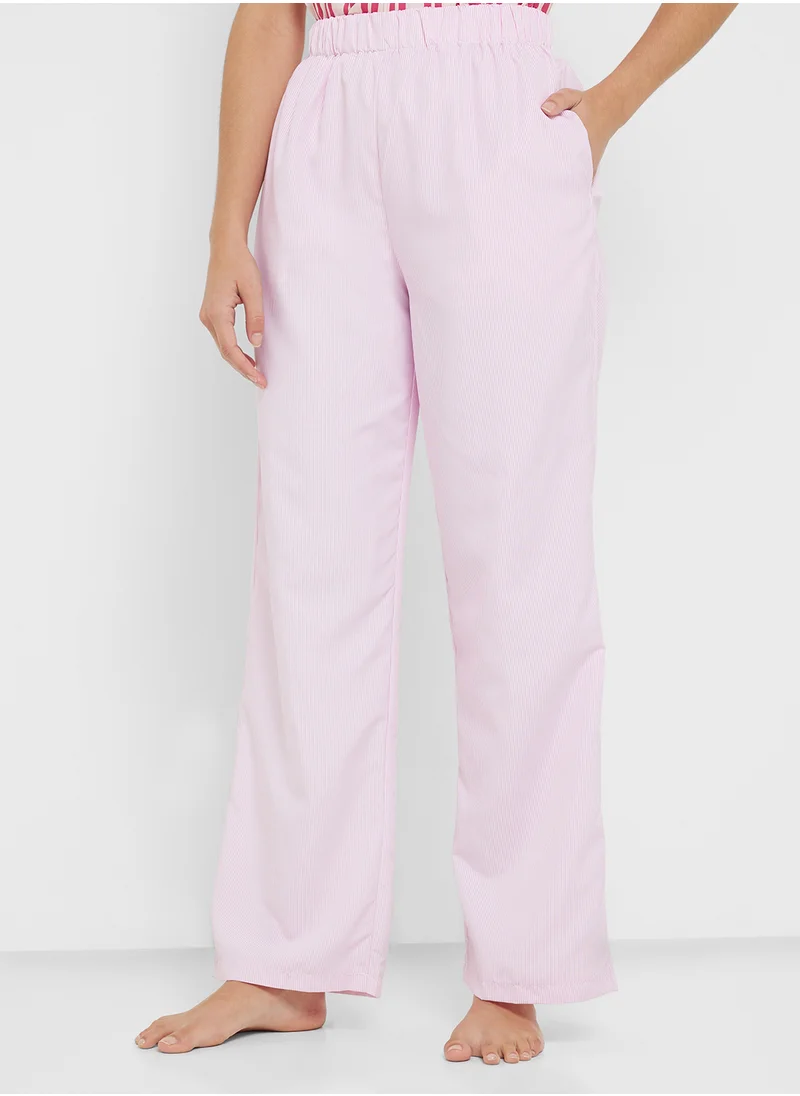 جينجر Relaxed Fit Stripe Pyjama Pant