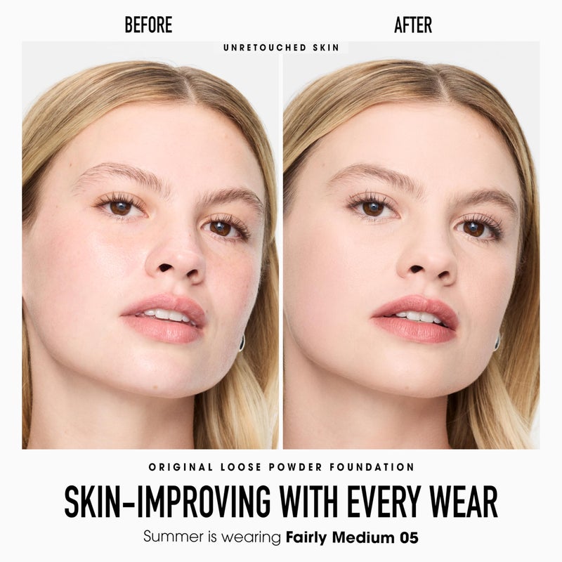bareMinerals Original Get Started Kit 3-Piece Mineral Makeup Set, Fairly Medium, Vegan, Cruelty-Free & Dermatologist-Tested - Image 2