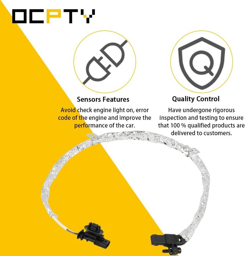 OCPTY Engine Crankshaft Position Sensor Compatible for Dodge Dart 2014-2016 & for Fiat 500 2014-2017 L4 1.4L SOHC, Replace# 68153903AC - Image 4