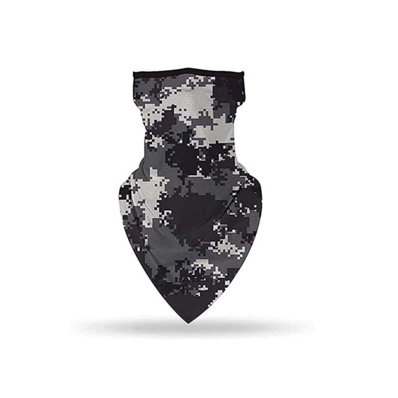 Zikra Unisex Bandana Half Face Mask Sports Scarf Neck Gaiters Breathable Washable Riding Motorcycle Headwear for Dust Cover UV Protection Women Men - Image 2