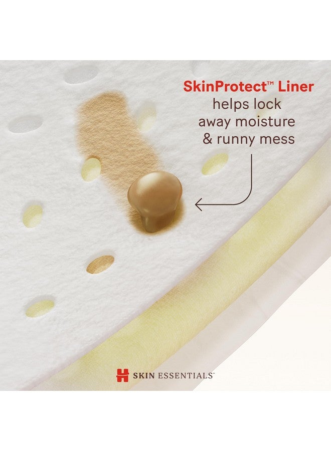 هجيز حفاضات هجيز مقاس 1، حفاضات أطفال أساسية للبشرة، مقاس 1 (8-14 رطل)، 84 قطعة، قد تختلف العبوة - Image 2