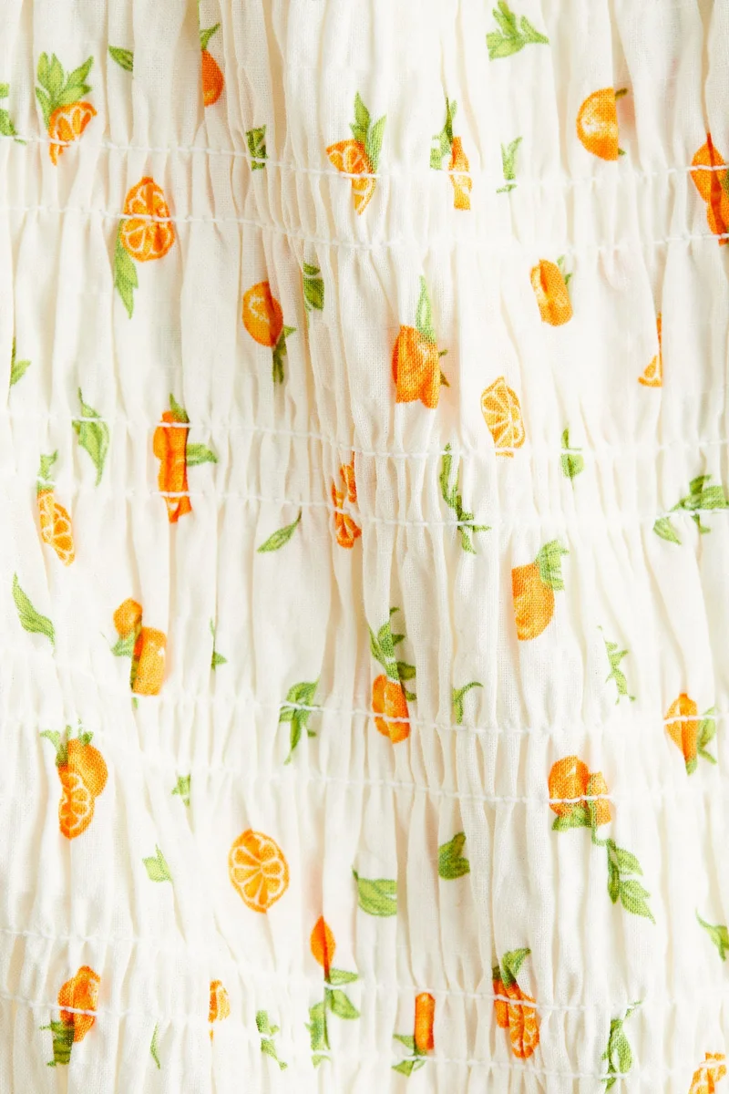 H&M Smocked blouse