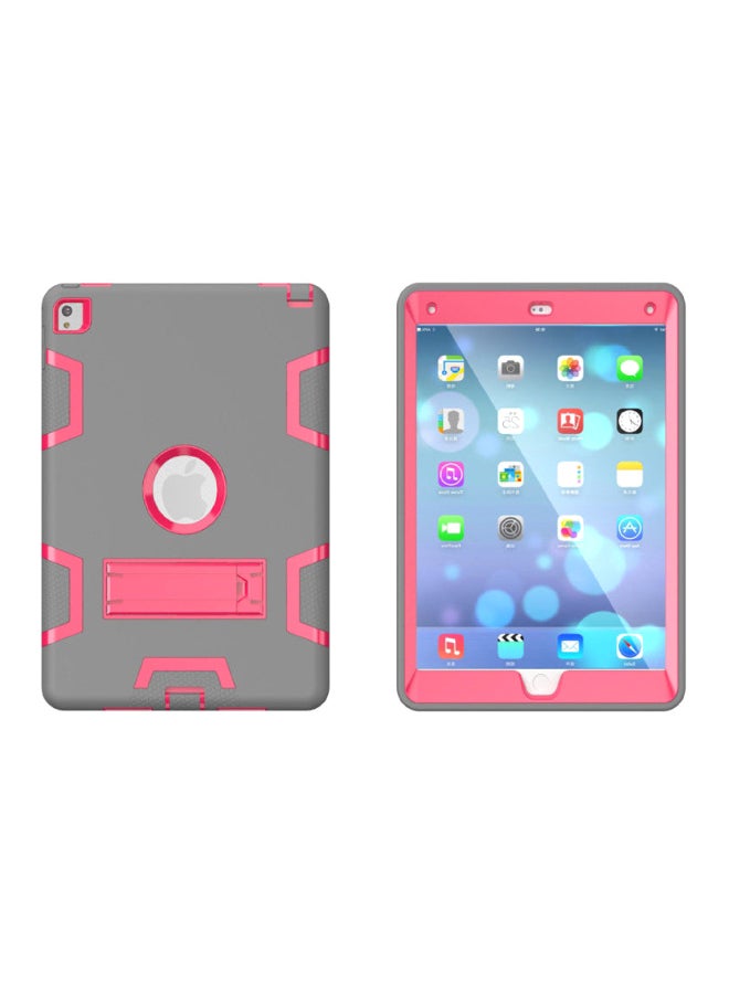 EHOME Hard Case Cover With Stand For Apple iPad Pro 9.7 Inch(2017/2018) Grey/Pink - Image 1