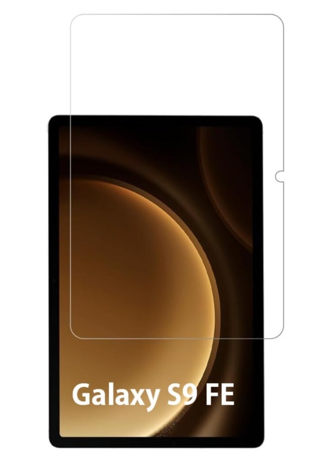DUSALA Compatible with Samsung Galaxy Tab S9 FE Screen Protector, Anti-Scratching, Ultra-Clear, 9H Hardness, Case Friendly, Samsung Galaxy Tab S9 FE Tempered Glass Protective Film - Image 1