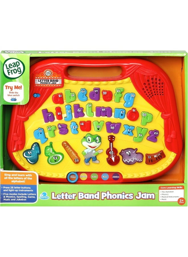 LeapFrog Letter Band Phonics Jam, Interactive Music And Letter Learning Toy, Teaches Alphabet Sounds, Rhythm, And Early Reading Skills, Fun Toy For Toddlers Aged 12 Months And Up  - Image 2