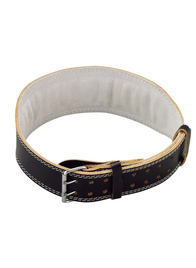 BODY SCULPTURE Leather Weightlifting Belt for Men & Women – Heavy-Duty Gym Belt for Strength Training, Squats, Deadlifts & Powerlifting – Adjustable Fitness Support for Core & Back Stability  - Image 3