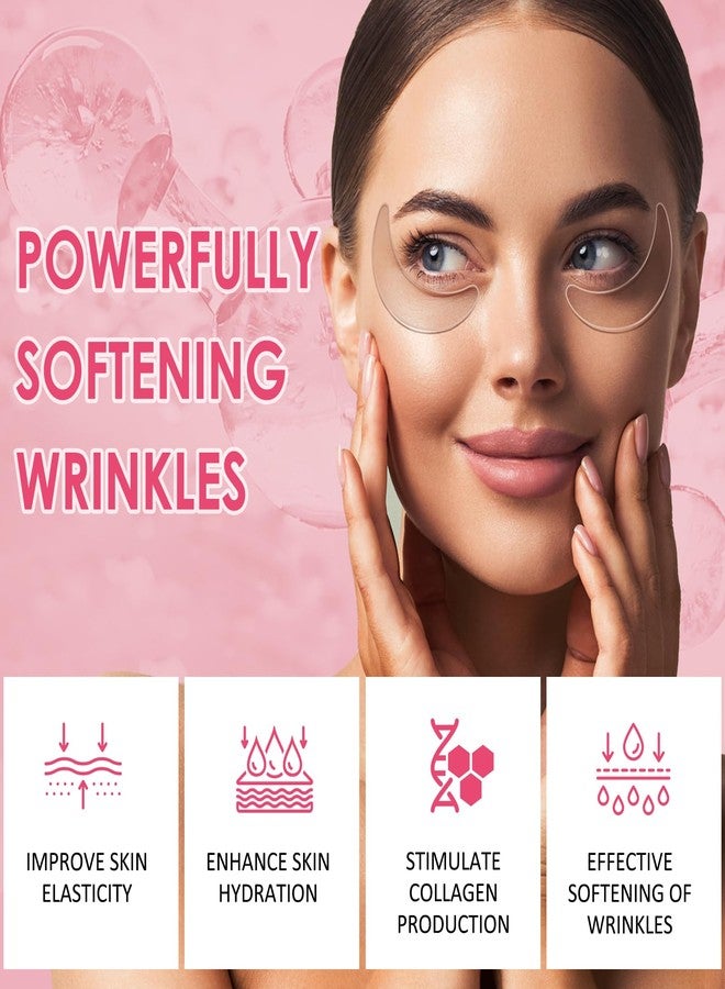 TEAWOO 16 PCS Reusable Under Eye Patches for Wrinkles | Topical Gel Eye Pads for Dark Circles and Eye Bags | Anti-Wrinkle Treatment for Face and Under Eyes | Overnight Eye Patches | Under Eye Pads - Image 4