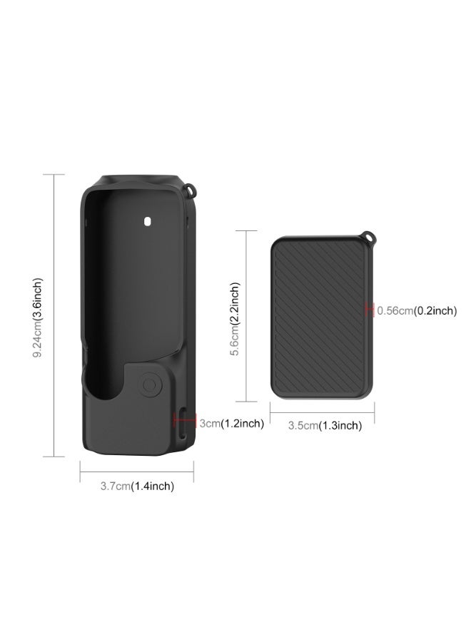PINKSAMA DJI OSMO Pocket 3 Accessory Kit, Silicone Protective Case Cover - Image 2