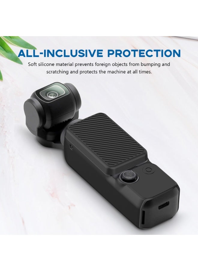 PINKSAMA DJI OSMO Pocket 3 Accessory Kit, Silicone Protective Case Cover - Image 5