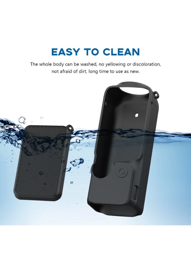 PINKSAMA DJI OSMO Pocket 3 Accessory Kit, Silicone Protective Case Cover - Image 4