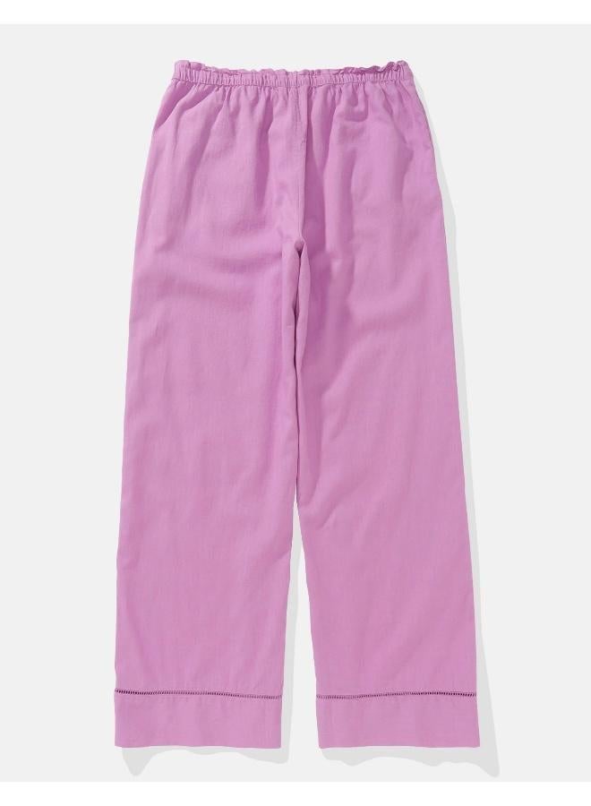 American Eagle AE High-Waisted Linen-Blend Pull-On Pant - Image 2