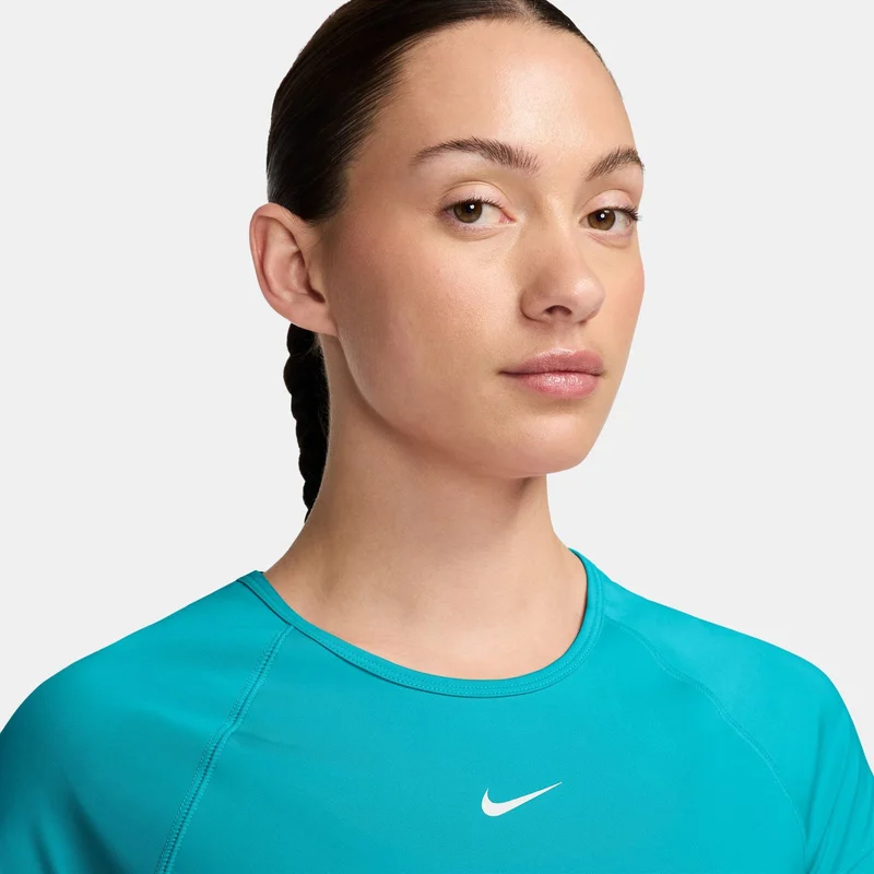 Nike Blue Women's Dri-FIT Pro Crop Training Top for Women | Best Price UAE