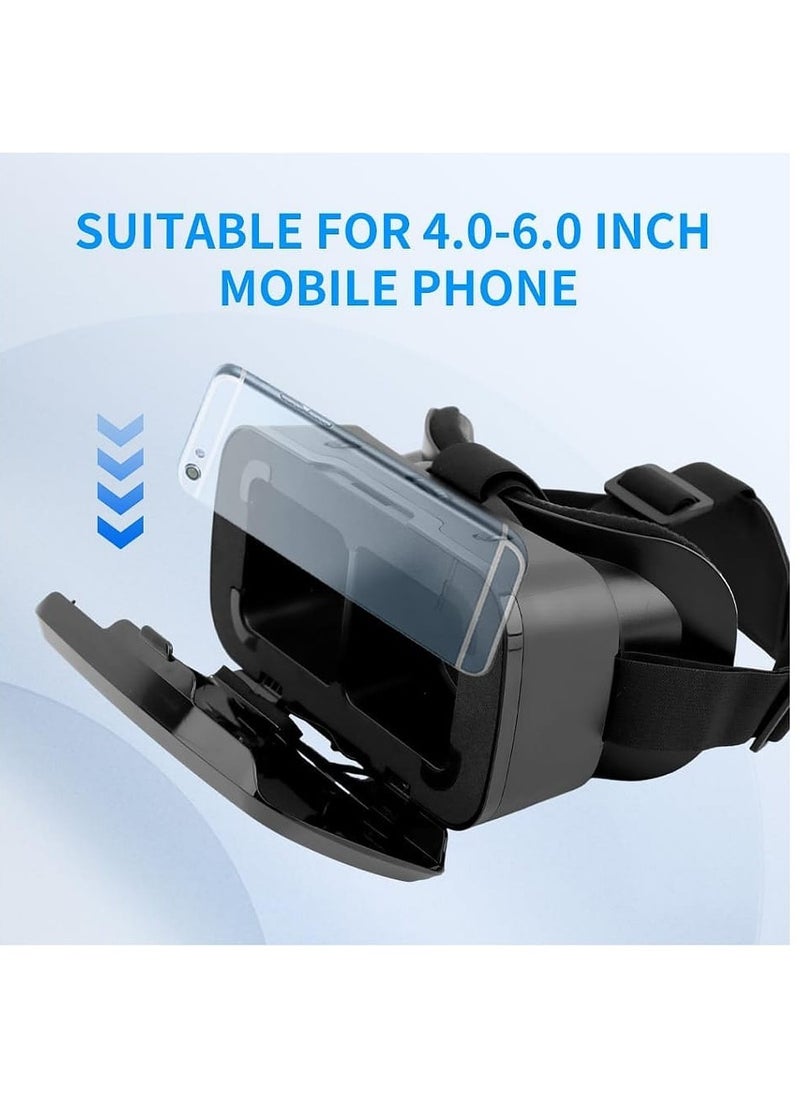Shinecon - Mobile Phone VR Glasses 3D Virtual Reality Head Wearing Gaming Digital Glasses - Image 1