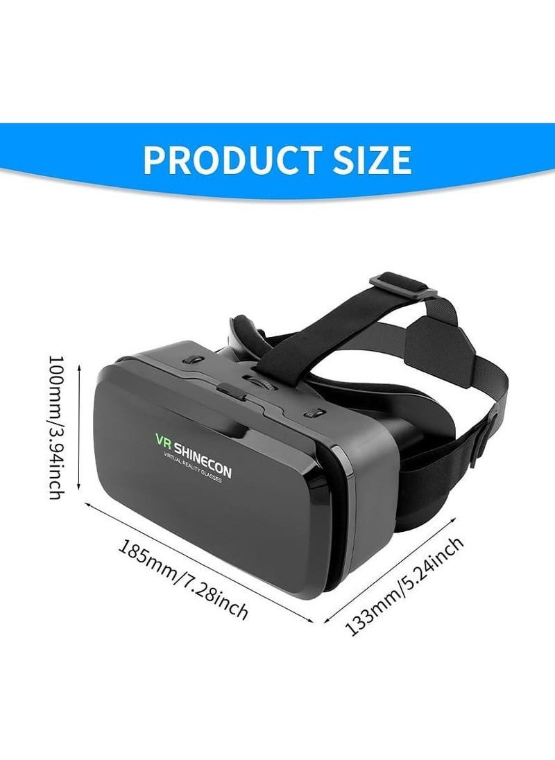 Shinecon - Mobile Phone VR Glasses 3D Virtual Reality Head Wearing Gaming Digital Glasses - Image 1